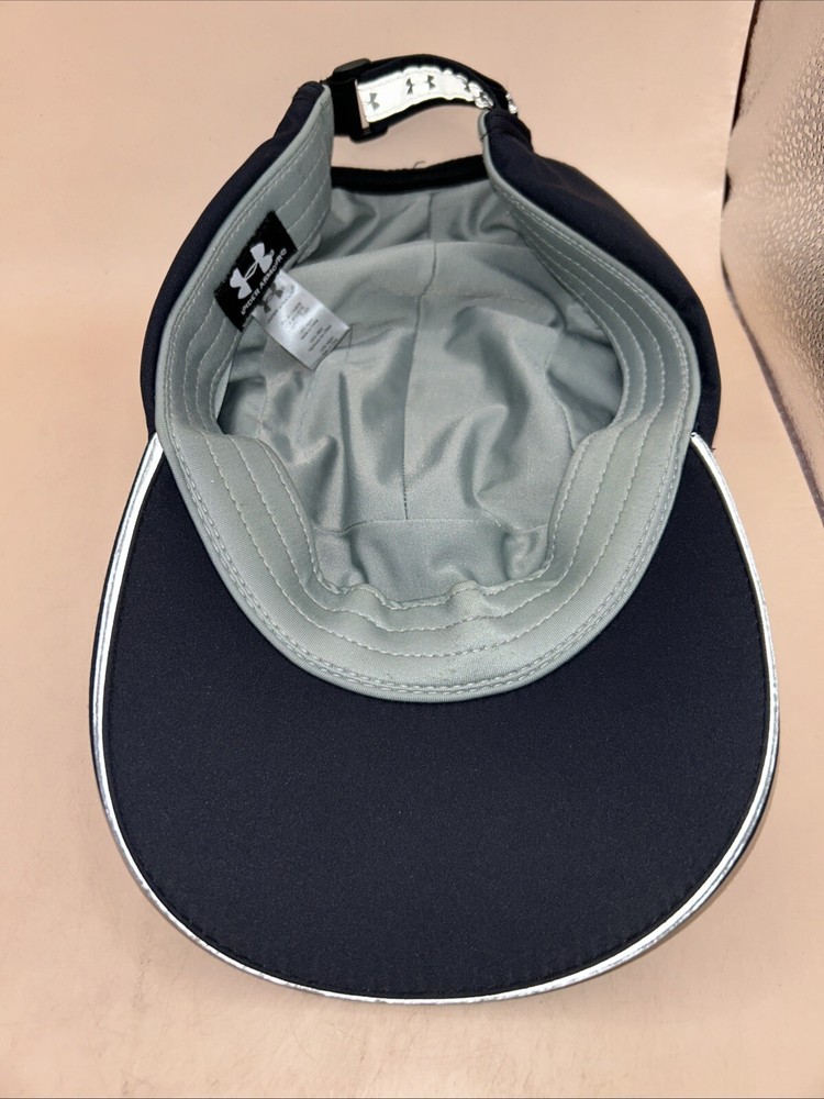UNDER ARMOUR Running Workout Baseball Hat Cap 5 Panel Reflective Adjustable NICE