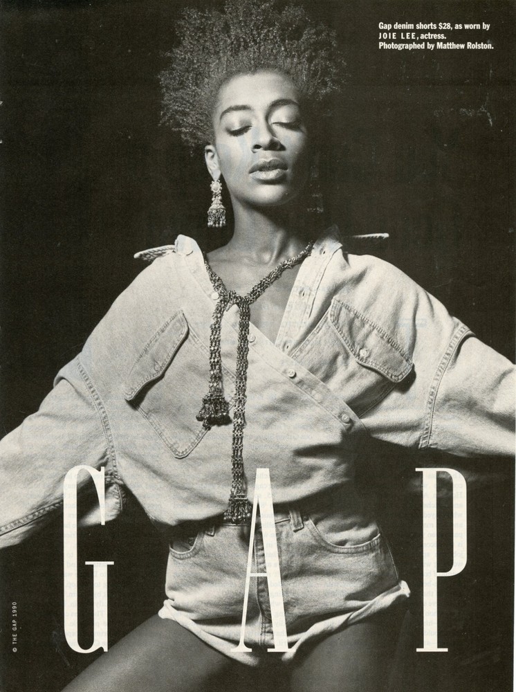 ACTRESS IDIE LEE GAP ORIGINAL PRINT AD