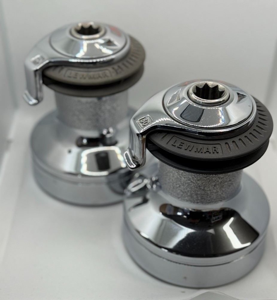 Two Lewmar 30 Self Tailing Winches