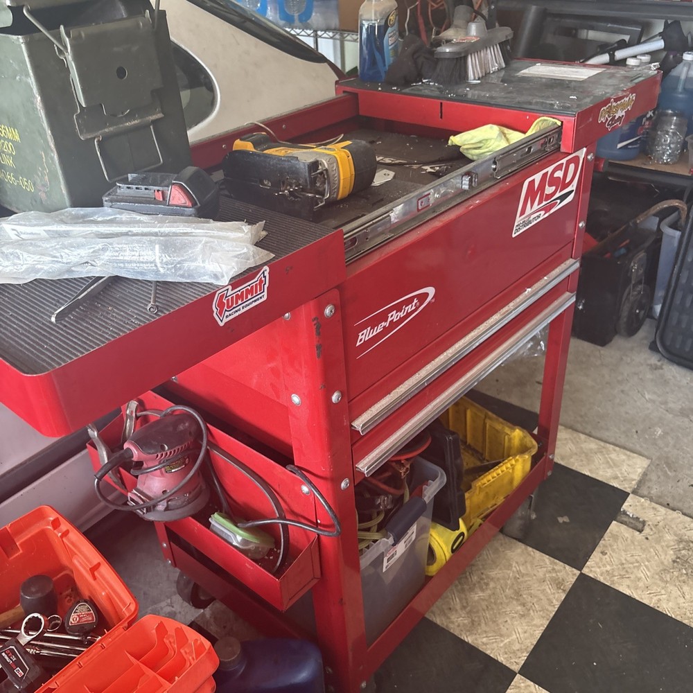 Snap-On Tools KRBCSST series roll cart (Blue-Point) Red