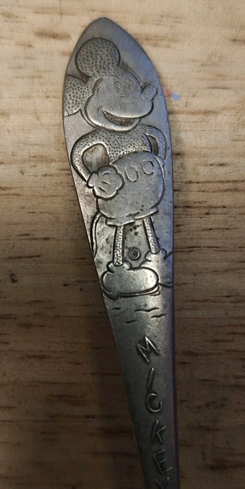 1930s Mickey Mouse Silver-plated Spoon
