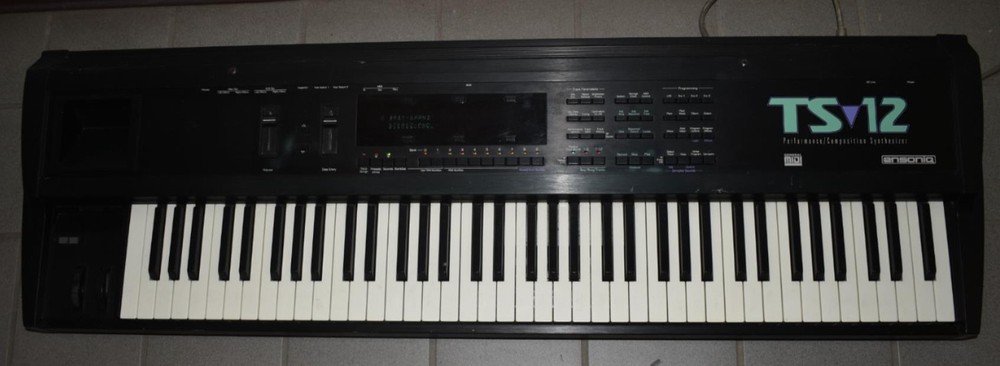 Ensoniq TS-12 Performance / Composition Synthesizer Keyboard -WILL SHIP  (MYA93)