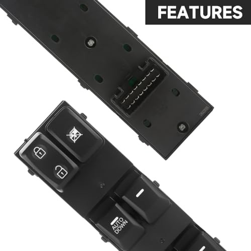 Front Left Driver Side Master Power Window Switch - Compatible for Kia