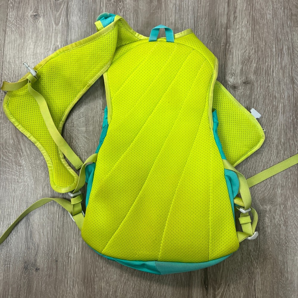 Gregory Pace 3 Backpack Teal Yellow Blue Running H2O