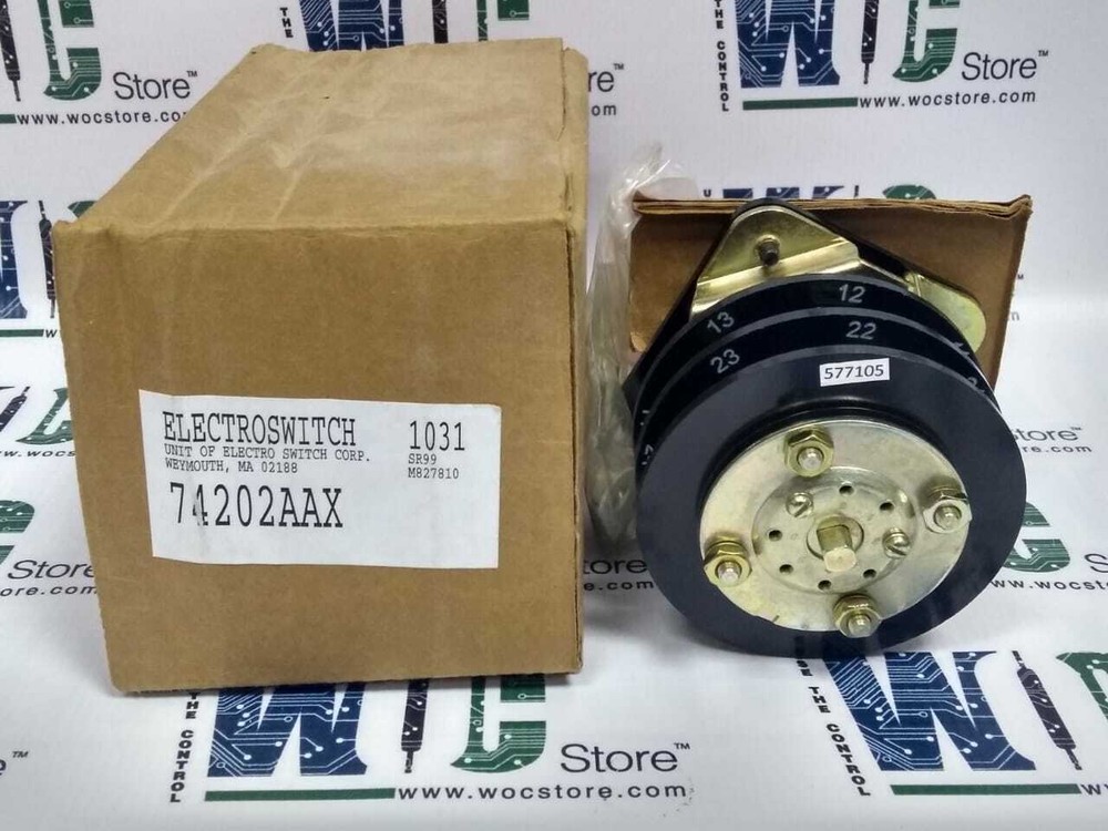 74202AAX SERIES 24 ELECTROSWITCH ROTARY CAM SWITCH