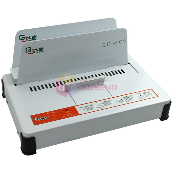 GD380 Automatic Hot Melt Binding Machine A3 A4 A5 Book Envelope Binder 220V