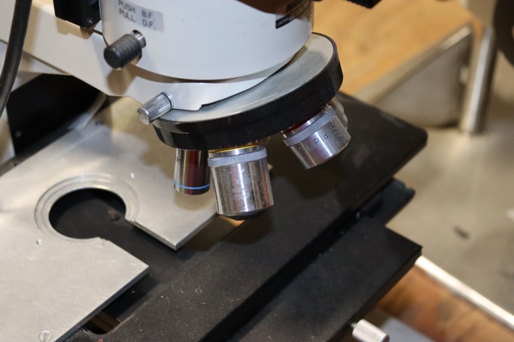 Nikon Optiphot Trinocular Microscope