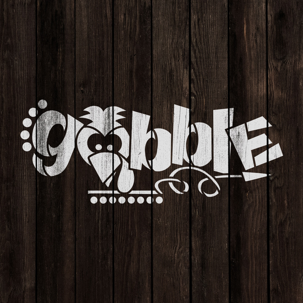 Gobble Stencil - Durable & Reusable Mylar Stencils