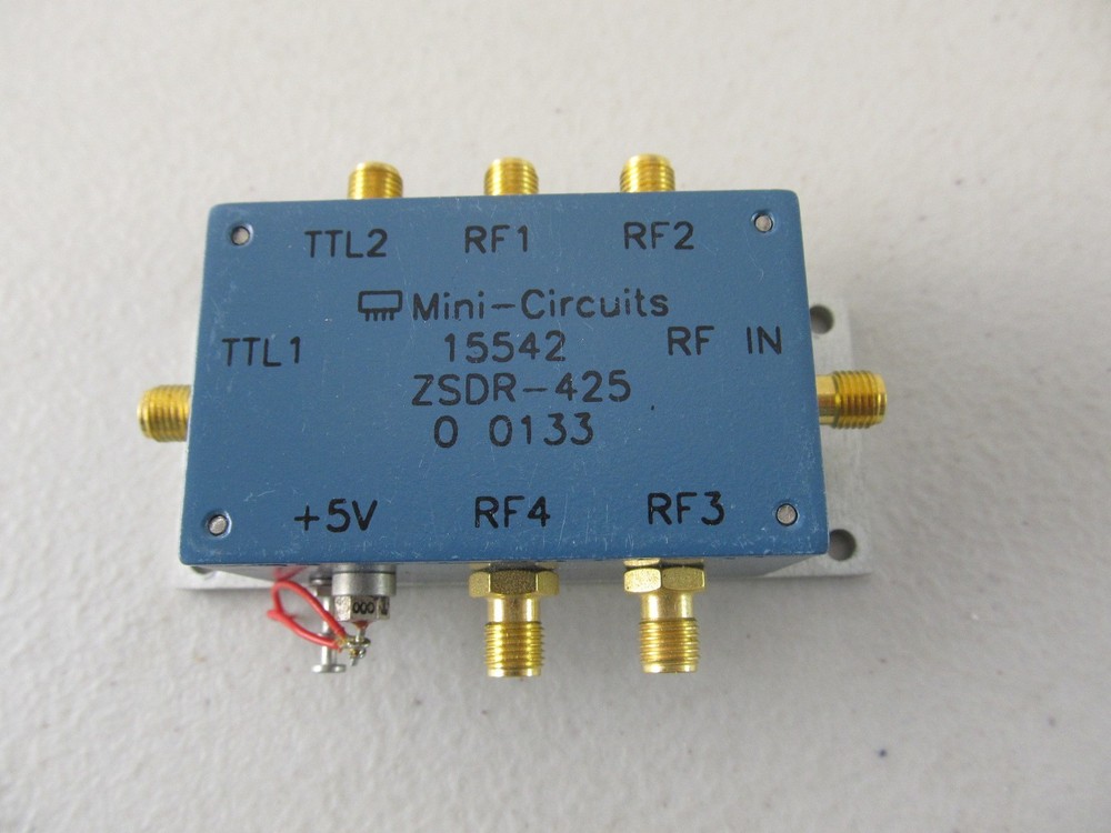 MINI-CIRCUITS 15542 ZSDR-425 SMA RF Pin Diode Switch