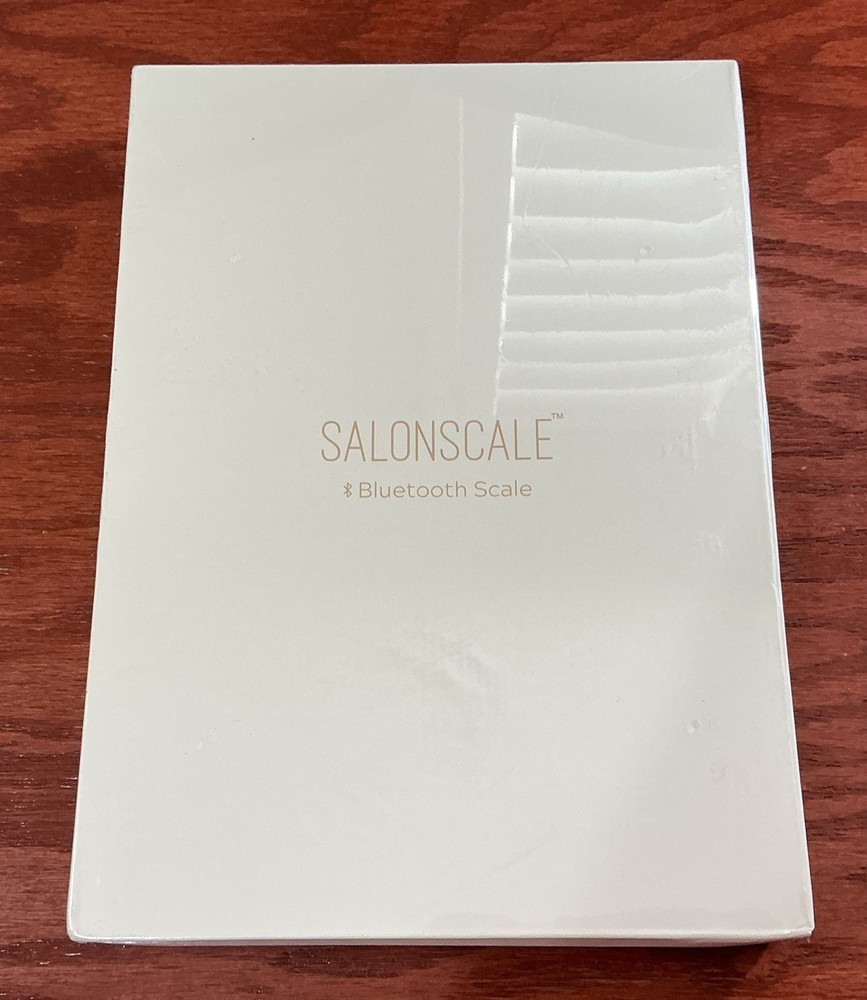 Salonscale Digital Bluetooth Scale - App Compatible - Linen Color