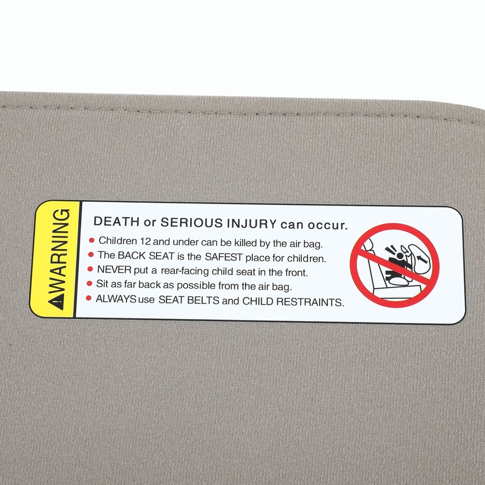 For 2003-2015 Chevy GMC Express Savana Sun Visor Gray Left Driver Side