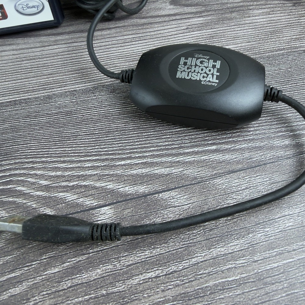 PS2 High School Musical Sing It Game Tested + Microphone Untested