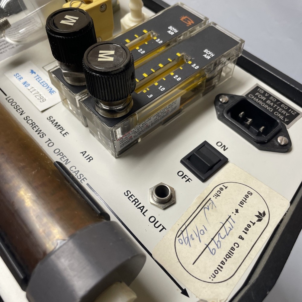 TELEDYNE ANALYTICAL INSTRUMENTS MAX5 PORTABLE COMBUST ANALYZER *PLEASE READ* W92