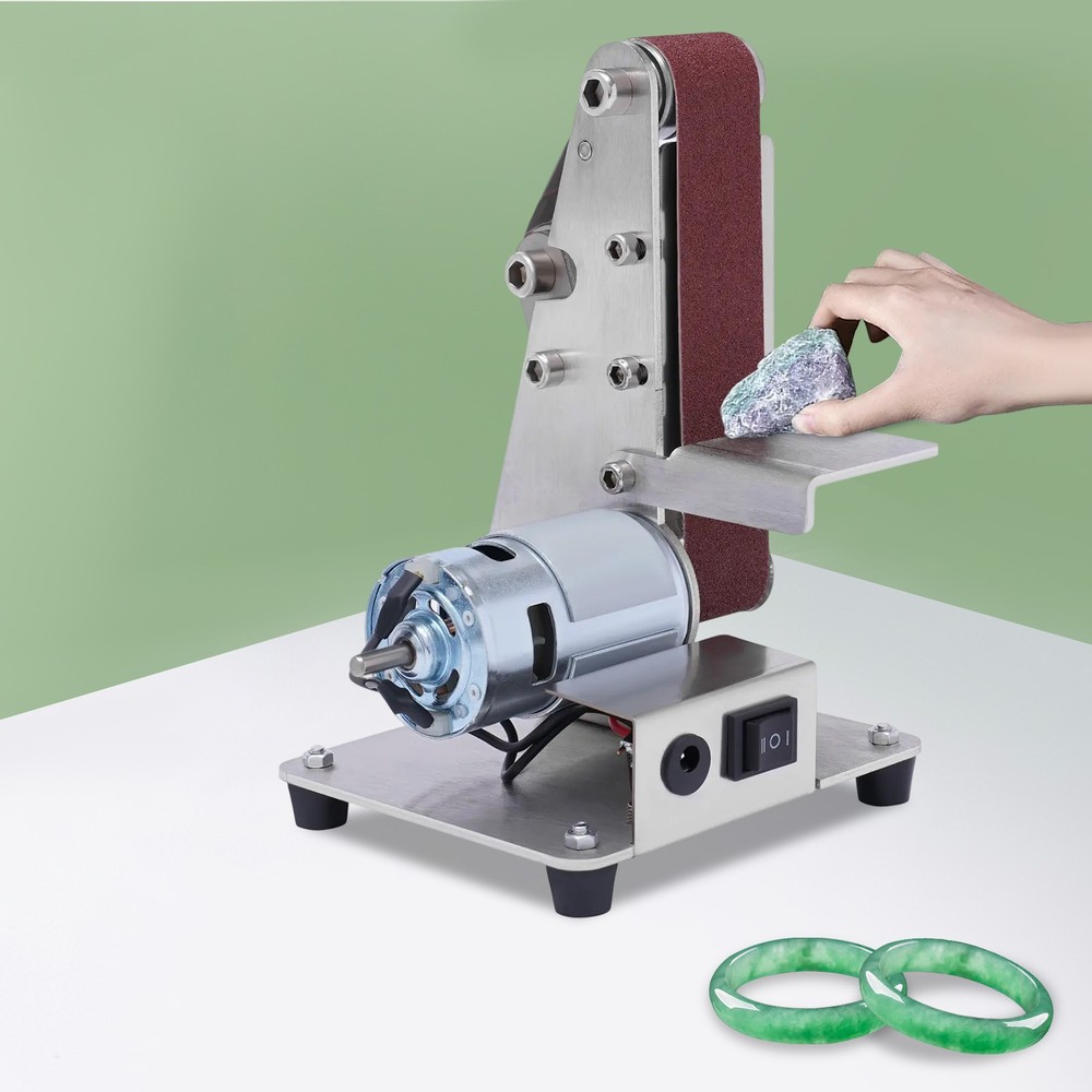 Professional 110V Electric Belt Sander Knife Grinder Edge Sharpening Tool