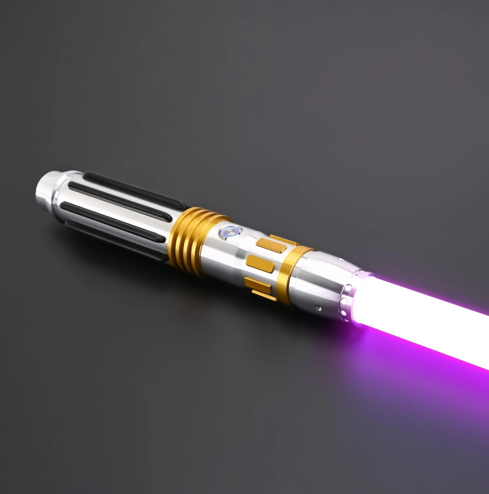 Star Wars Mace Windu Lightsaber Replica Force FX Dueling Rechargeable APP
