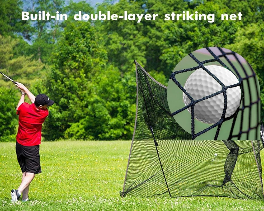 Golf Nets for Backyard Driving, Golf Net for Practice Barrier Net, Sports Net...