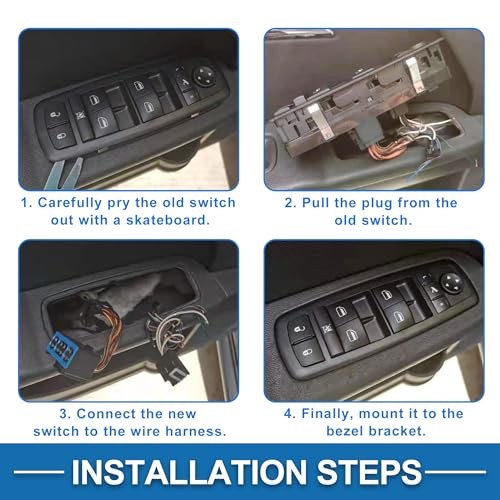 Power Window Switch No.8481032070 Front Rear Right Passenger Side Window