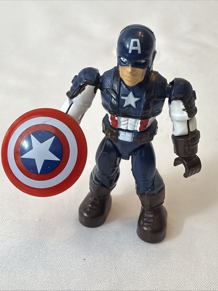 Mega Bloks Marvel Comics Blind Bag Series 2 Micro Action Figure Captain America