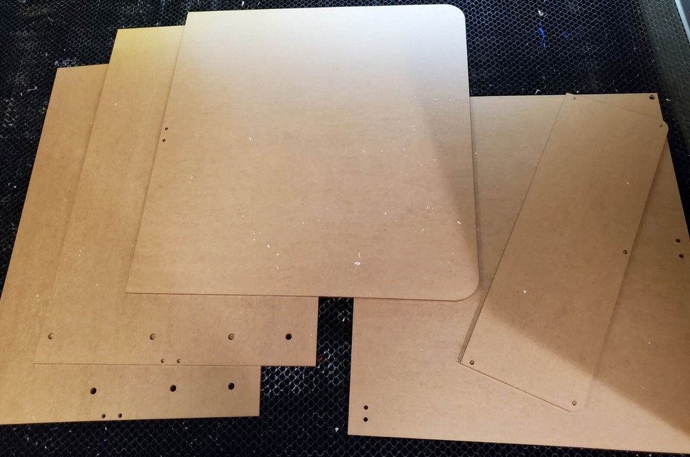 Acrylic replacement panel for Bambu Vision or Python kits