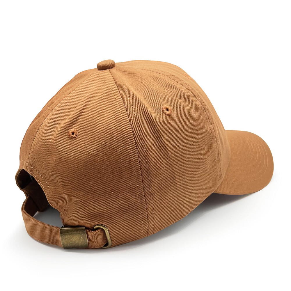 Cotton Dad Hat Adjustable Baseball Caps for Men and Women in Solid Plain Colors