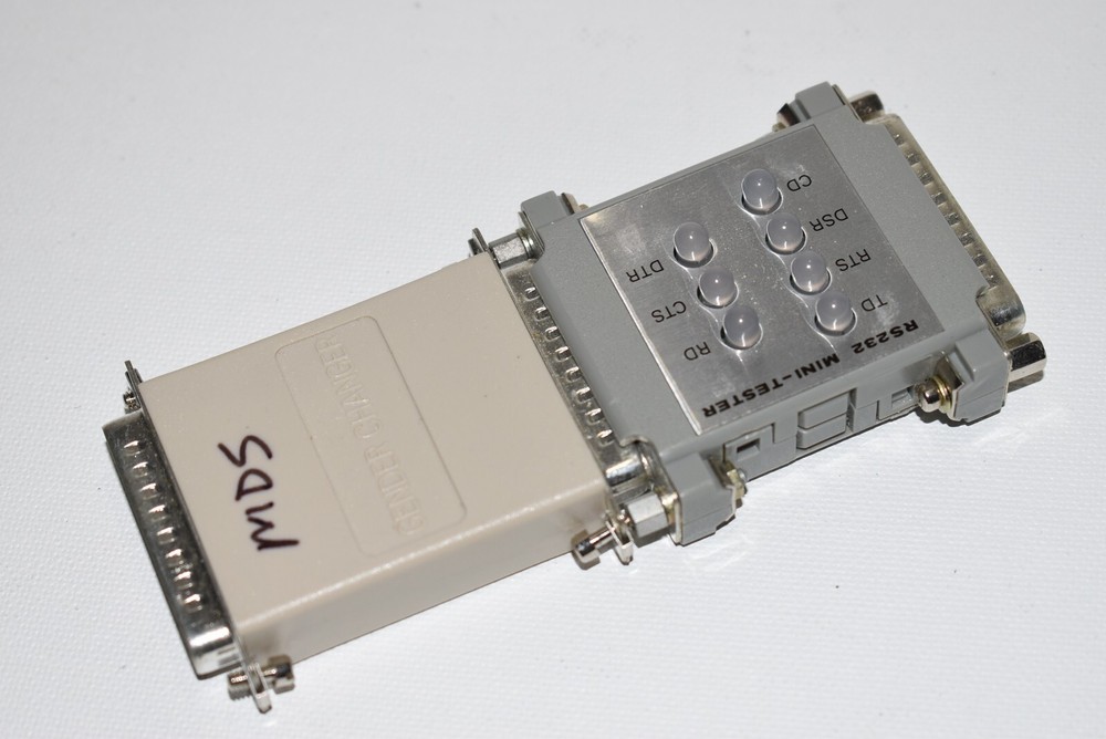 RS232 MINI-TESTER & Tandy Gender Changer