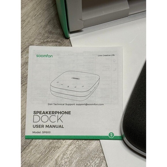 Soomfon conference speakerphone.