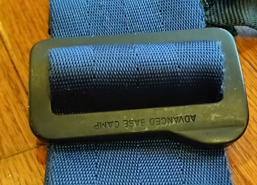 ABC Advanced Base Camp Rappelling Guide Harness Adjustable One Size Blue