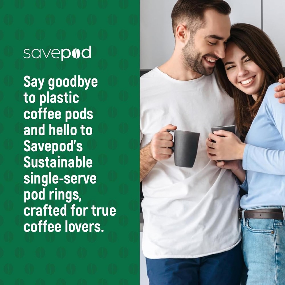 Pods Replacement Ring, Savepod Coffee Filter Dispenser, Reusable Pod...