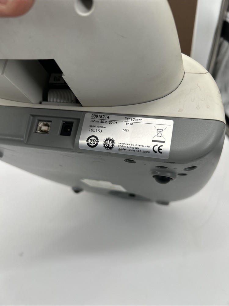 GE GeneQuant 1300 Spectrophotometer UNTESTED NO CORDS
