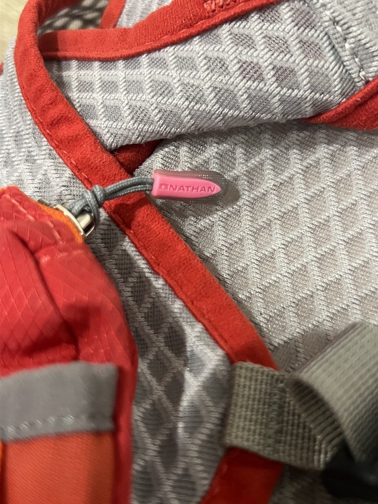 Nathan Hiking Running Backpack Red/Orange lightweight
