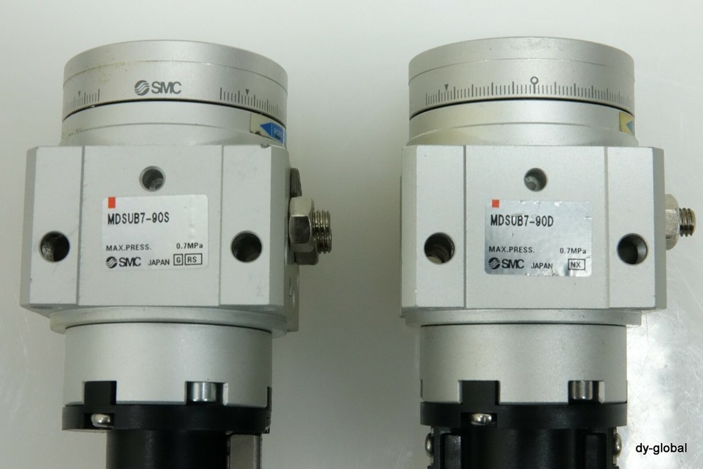 SMC Used MDSUB7-90S 90˚ Rotary Table Vane Style Basic Type CYL-ROT-I-66=2M42
