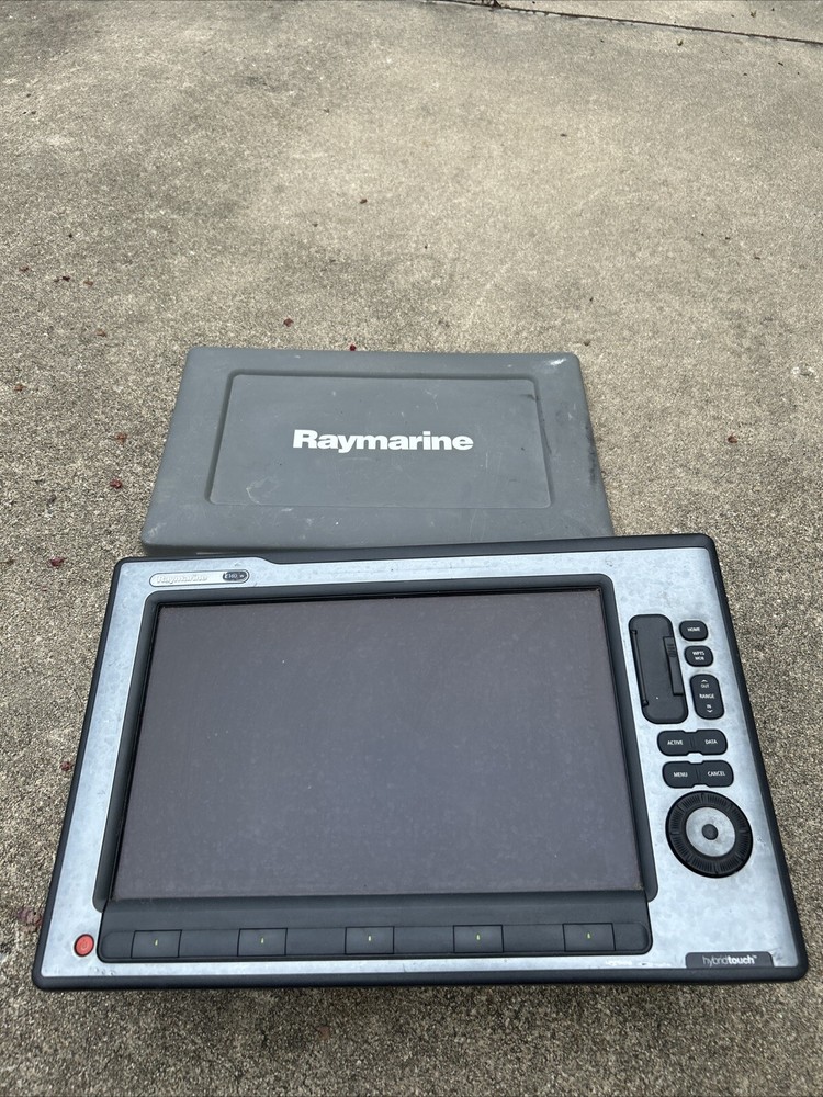 Raymarine E140w Widescreen HybridTouch Chartplotter Multifunction Display READ!!