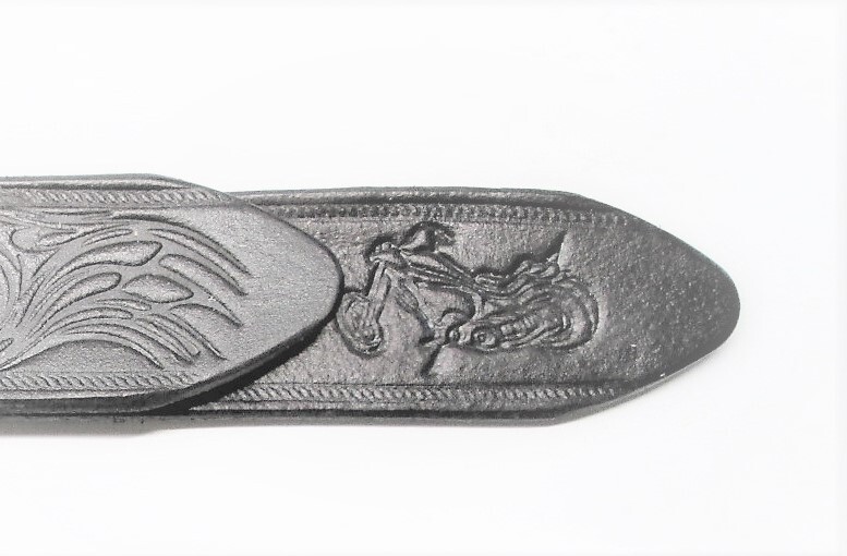 HARLEY DAVIDSON BIKER BELT * 1/4"THICK* 1-3/4" wide