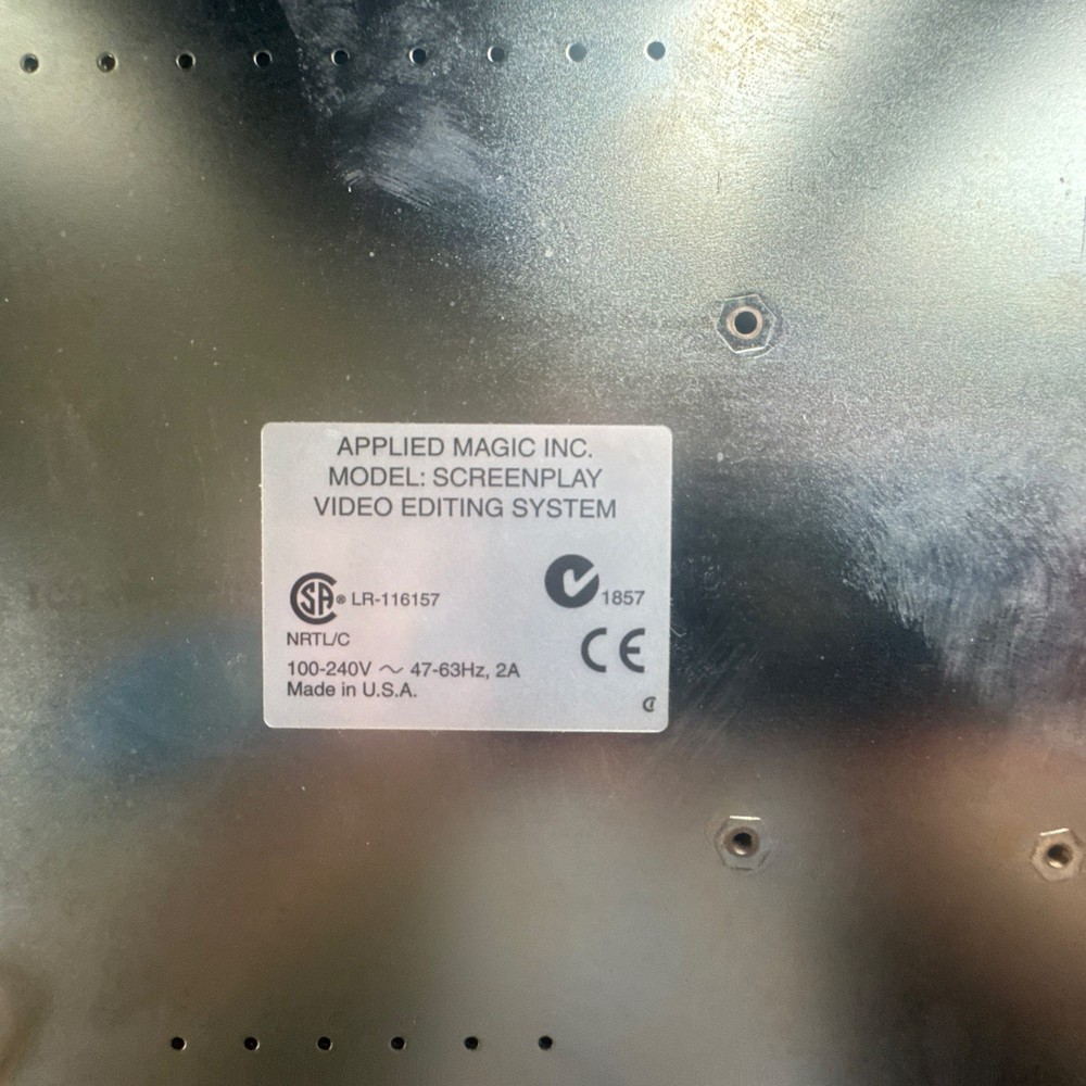 Applied Magic - Screenplay Epic Academic Video Editing System