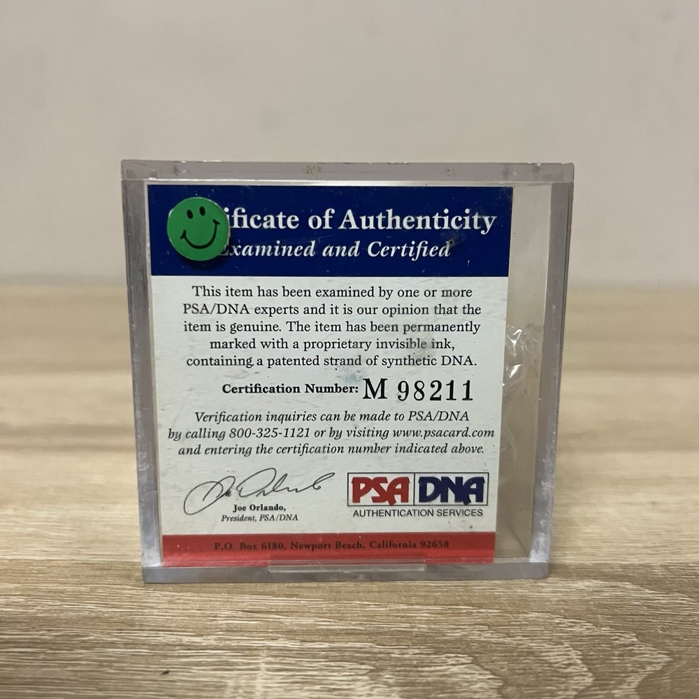 Troy Percival Signed Rawlings Baseball Autograph PSA Authenticated