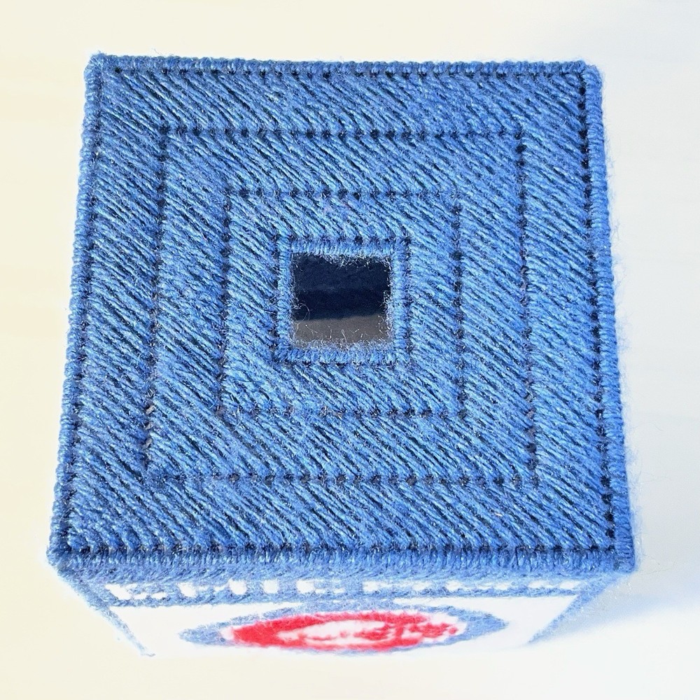Chicago Cubs Tissue Box Cover Square Handmade