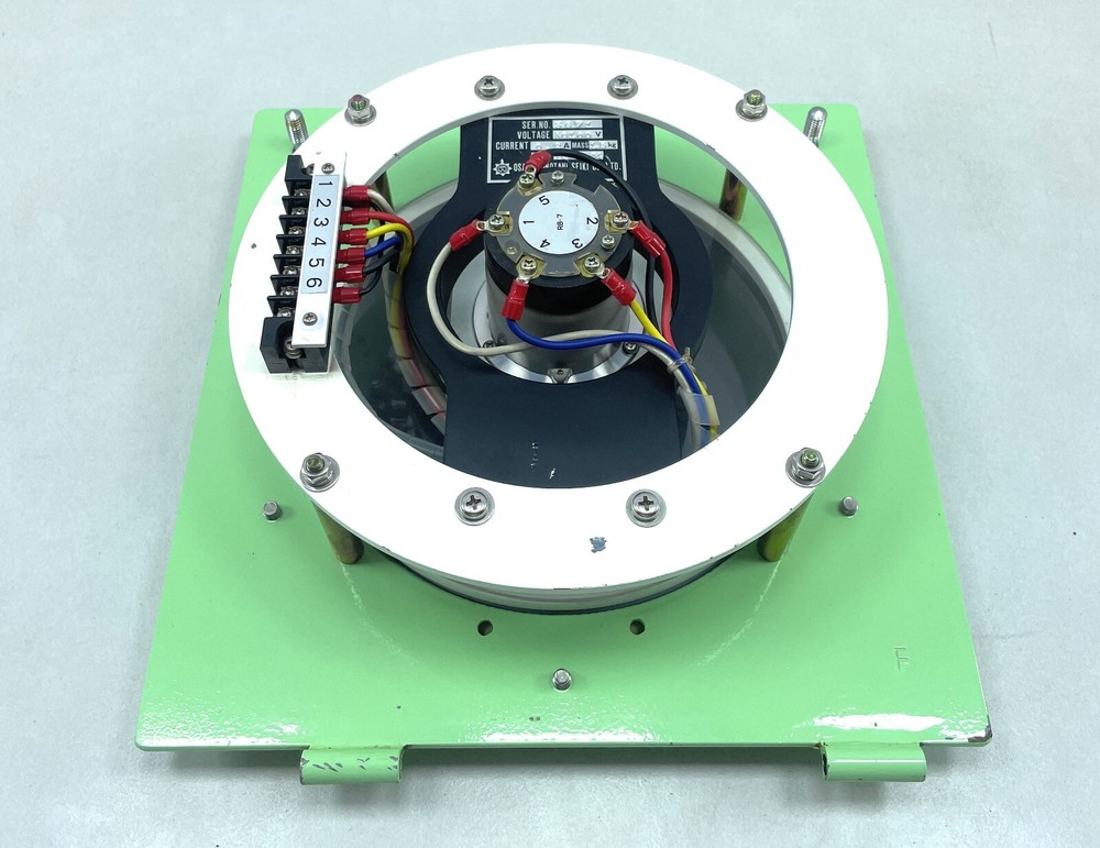Osaka Nunotani Seiki HE150 C/E Rudder Angle Indicator Transmitter Receiver Ship
