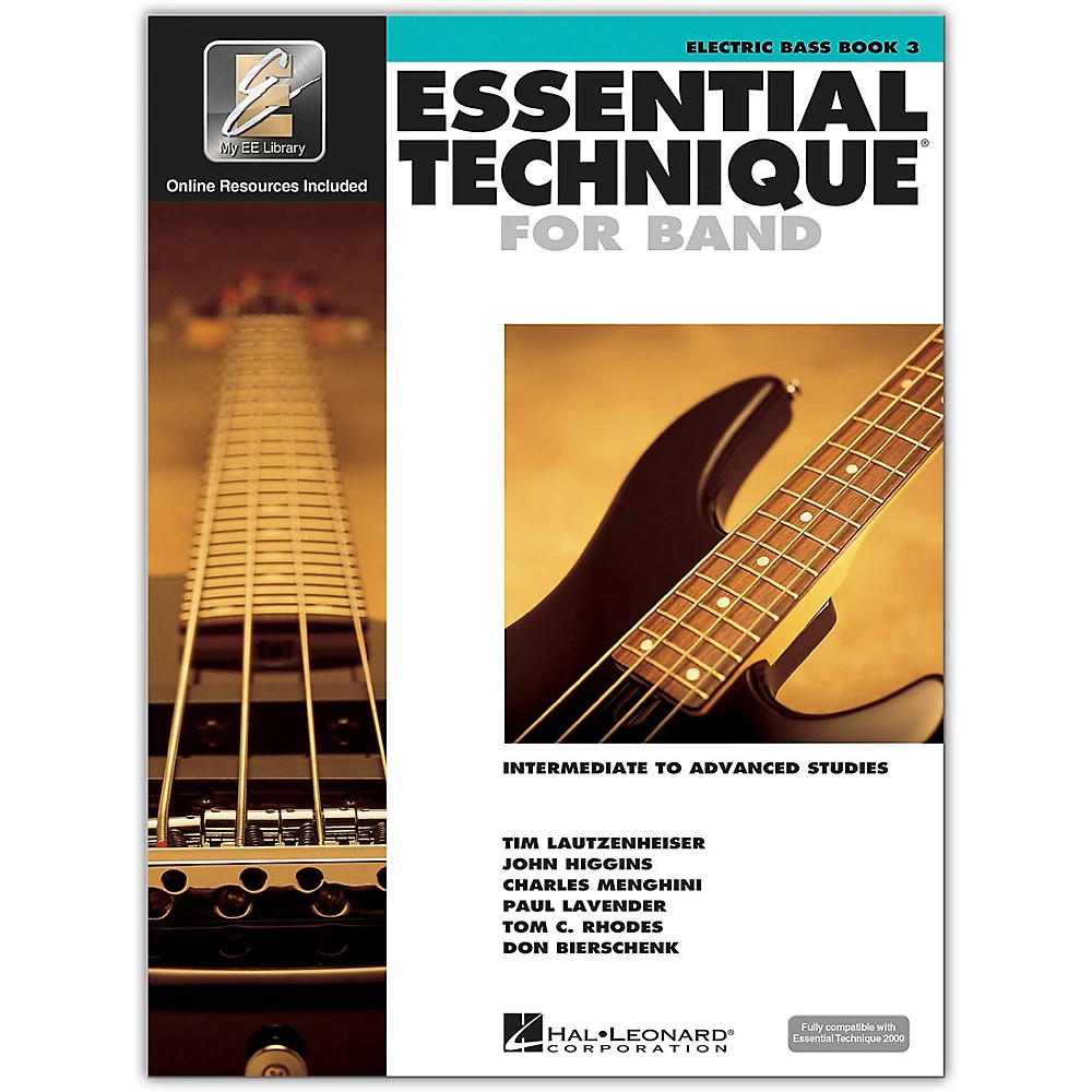 Hal Leonard Essential Technique 2000 Elec Bass Bk/CD