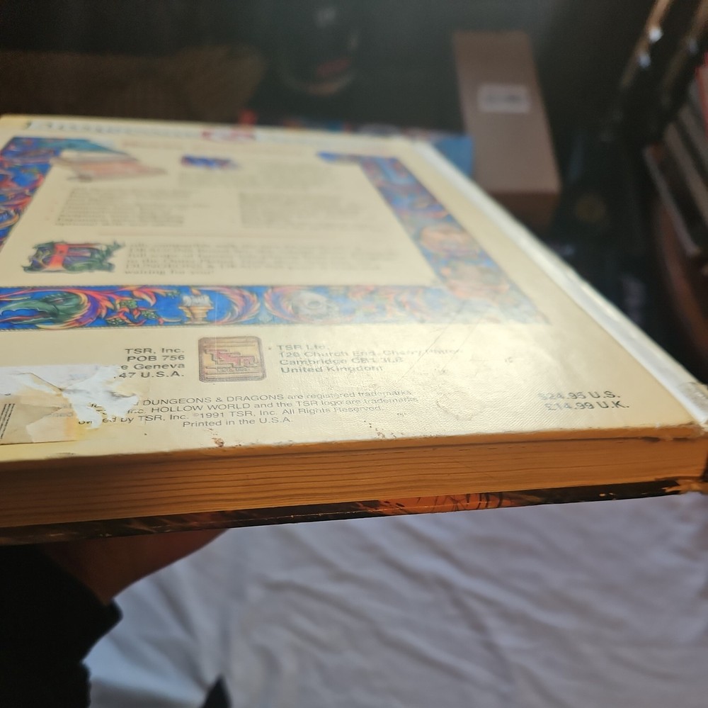 Dungeons and Dragons RULES CYCLOPEDIA (1991, TSR #1071)