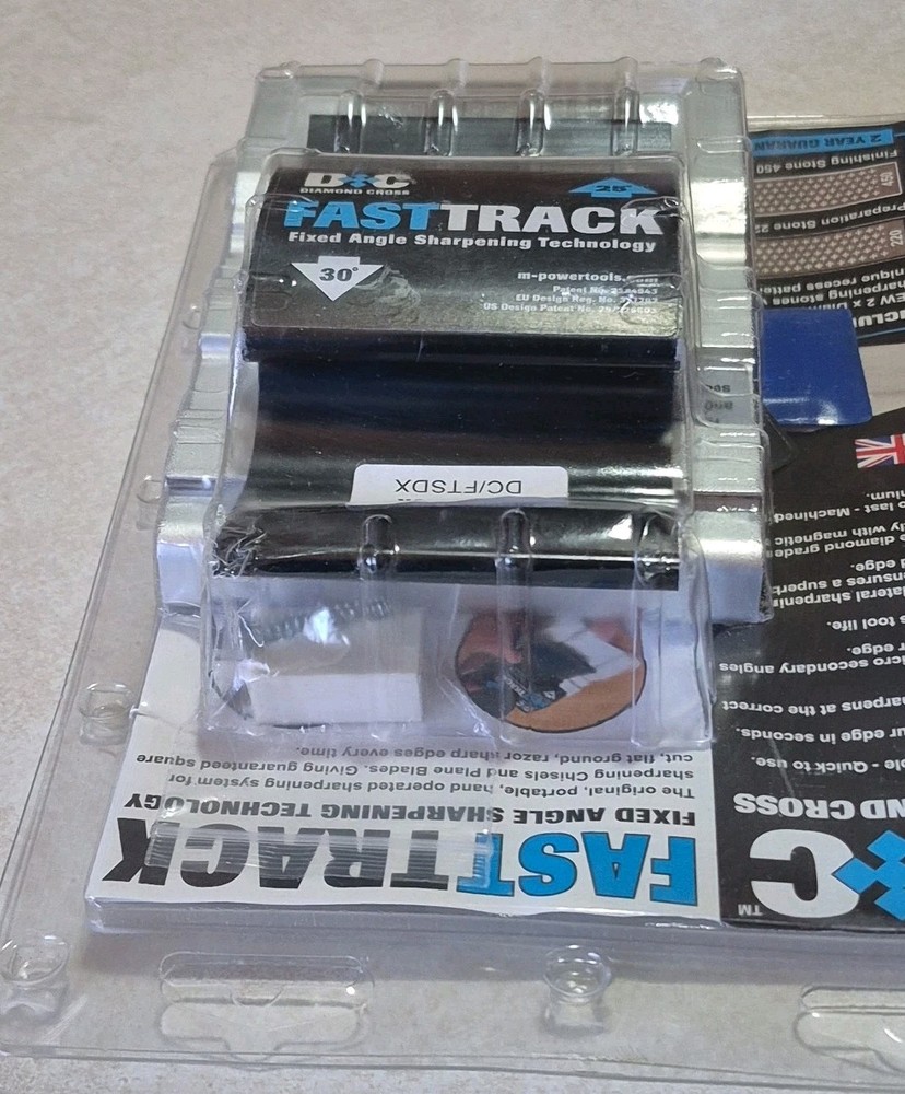 Diamond Cross Fast Track DC/FTSDX Chisel Sharpening Kit. Fixed Angle Tech.