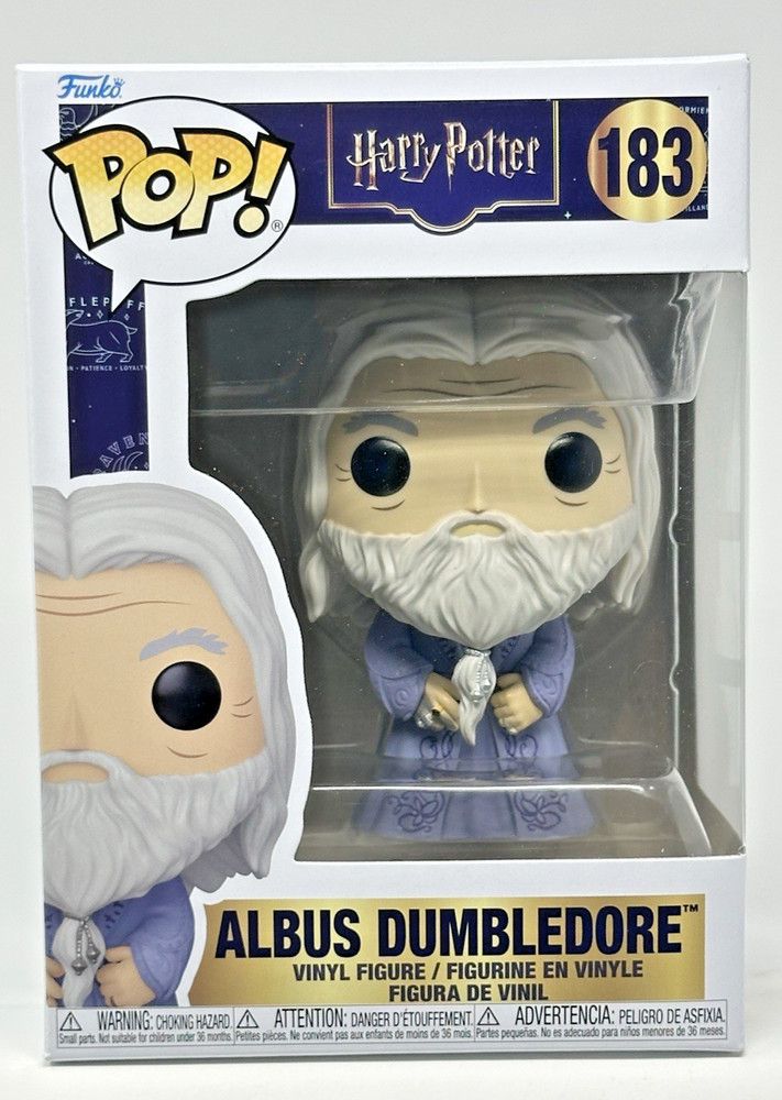 Funko Pop! Harry Potter - Albus Dumbledore #183 with Premium Protector