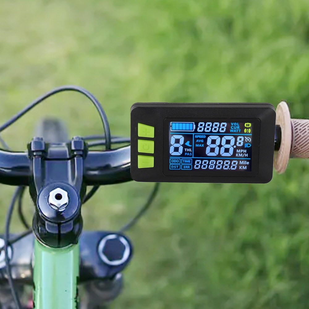 High Performance Electric Bicycle Color Screen Meter with Clear Data Output
