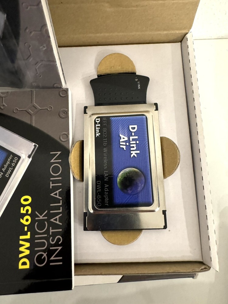 D-Link DWL-650 Wireless LAN Card Driver Program/ver.1.24A