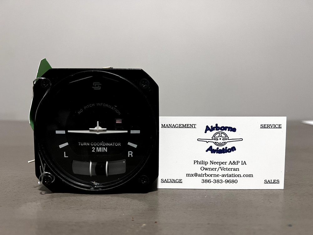 S-TEC Turn Coordinator P/N 6405-28L (28Volt)