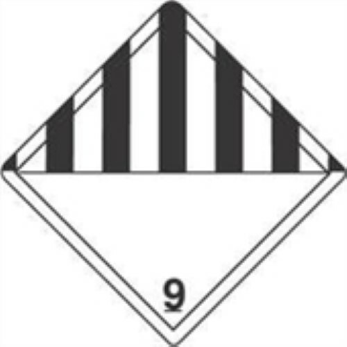 1000 - #DL5250 4x4" Miscellaneous - Hazard Class 9 Label