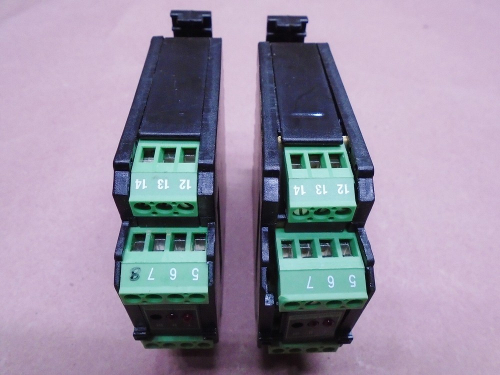 2 Lot Murr Electronik Art No 51 500 Relay Module 24 Volt DC