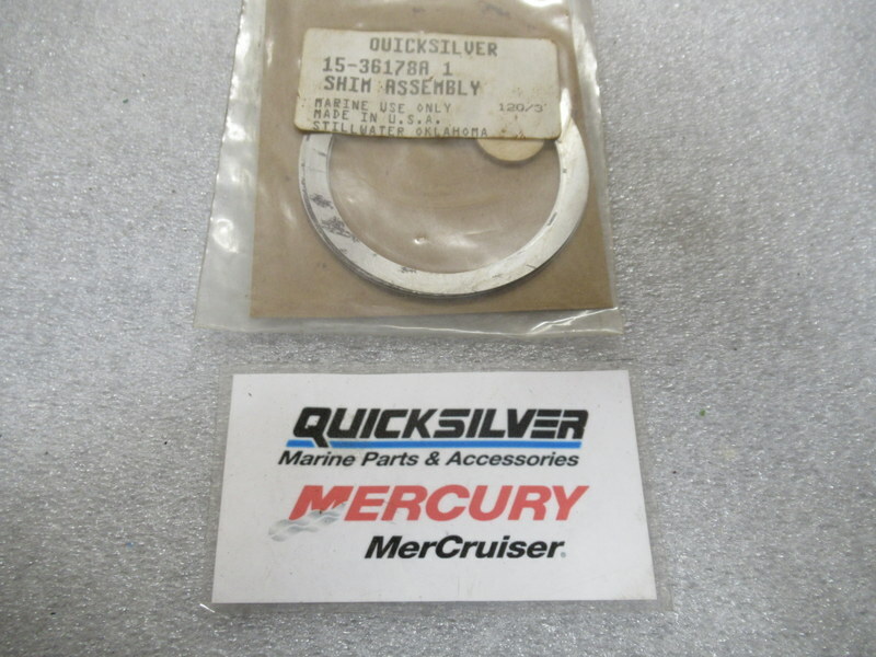Z83 Mercury Quicksilver 15-36178A 1 Shim Assembly OEM New Factory Boat Parts