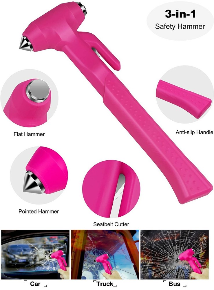 Premium Emergency Car Escape Tool Window Breaker Seatbelt Cutter Thoughtful Gift