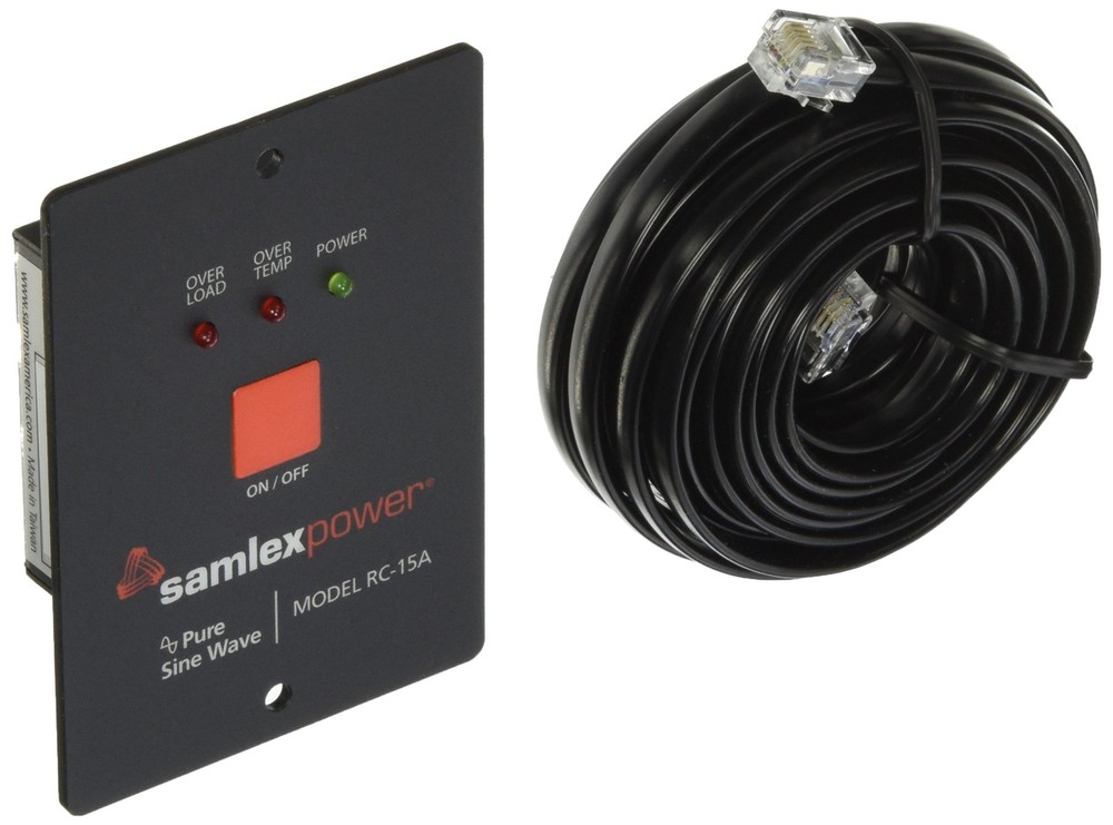 Samlex Solar RC-15A PST Series Remote Control for 600-1000 Watt Models