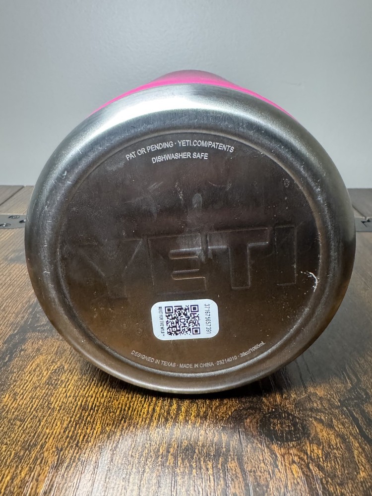 YETI 36oz Pink Water bottle